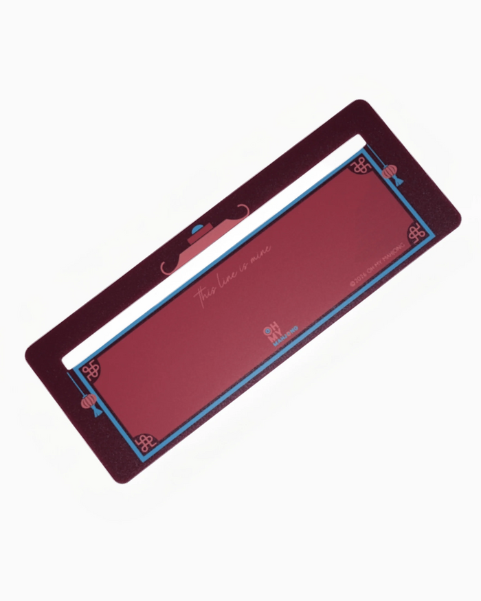 Burgandy Line Finder-Lemons and Limes Boutique