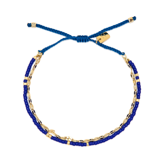Surfrider Foundation Dainty Double Layer Bracelet by Pura Vida-Lemons and Limes Boutique
