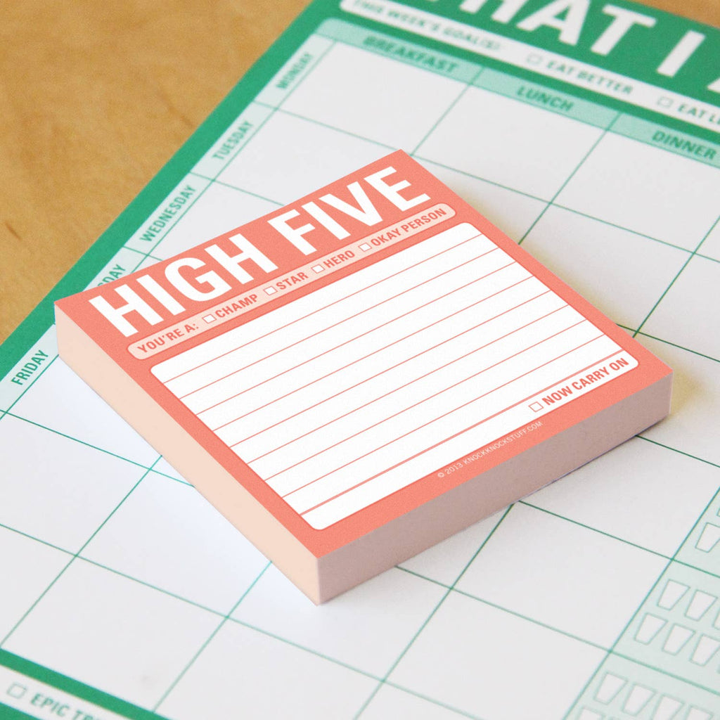 High Five Sticky Notes – Lemons and Limes Boutique