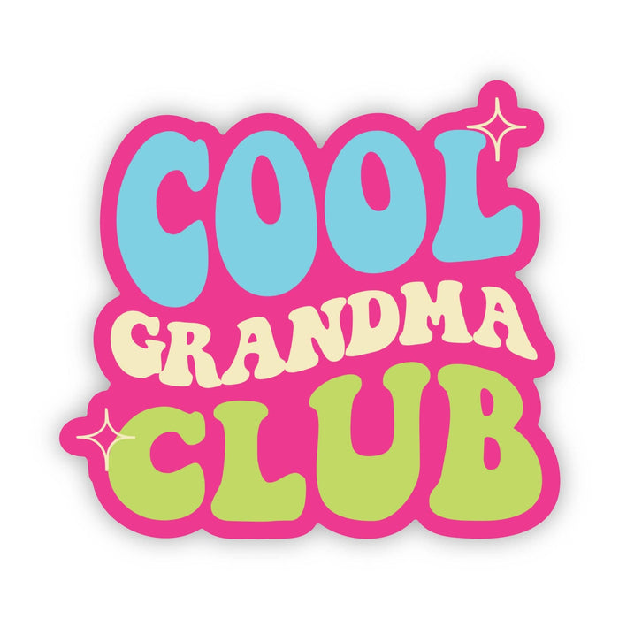 Cool Grandma Club Sticker-Lemons and Limes Boutique