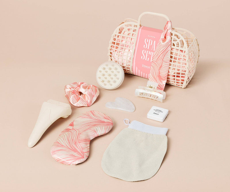 Super Spa Set in Coral by Pinch Provisions--Lemons and Limes Boutique