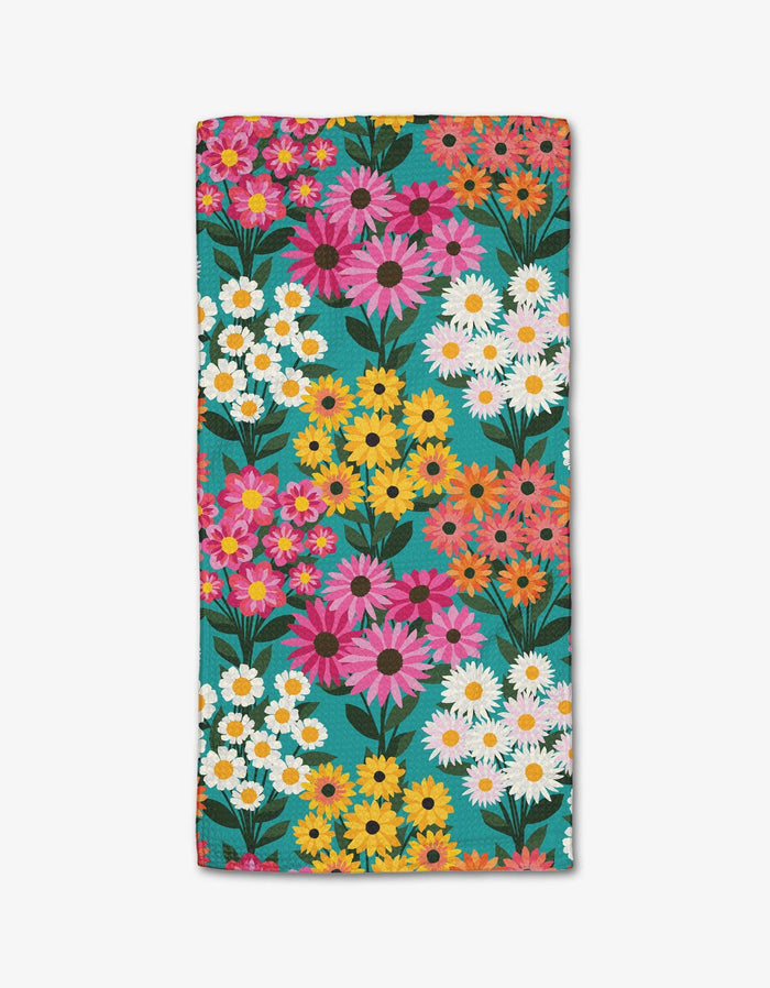 Market Bouquet Bar Towel by Geometry-Lemons and Limes Boutique