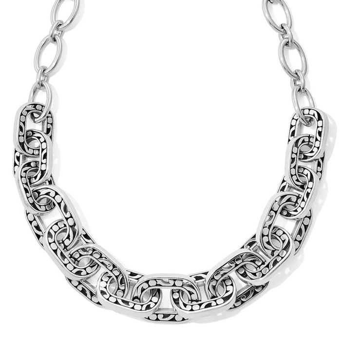 Contempo Linx Necklace in Silver by Brighton--Lemons and Limes Boutique