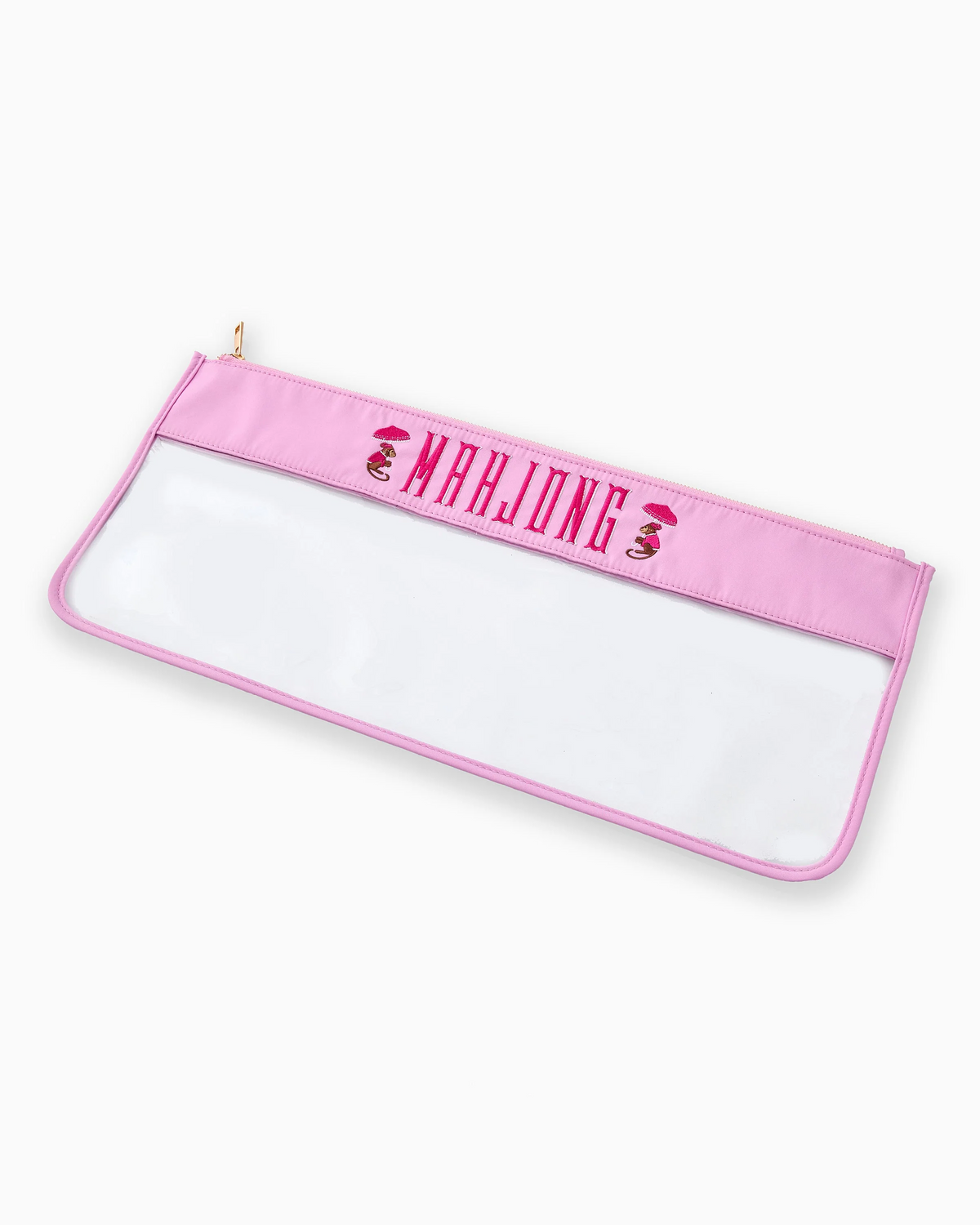 Cotton Candy Monkey Mahjong Tile Bag-Lemons and Limes Boutique
