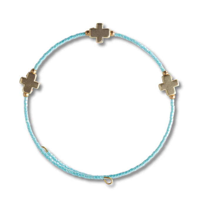 Faithful Bangles in Turquoise--Lemons and Limes Boutique