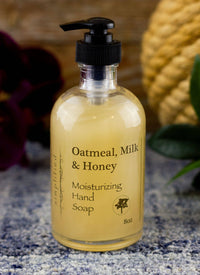 8oz Hand Soap in Oatmeal Milk & Honey-Lemons and Limes Boutique