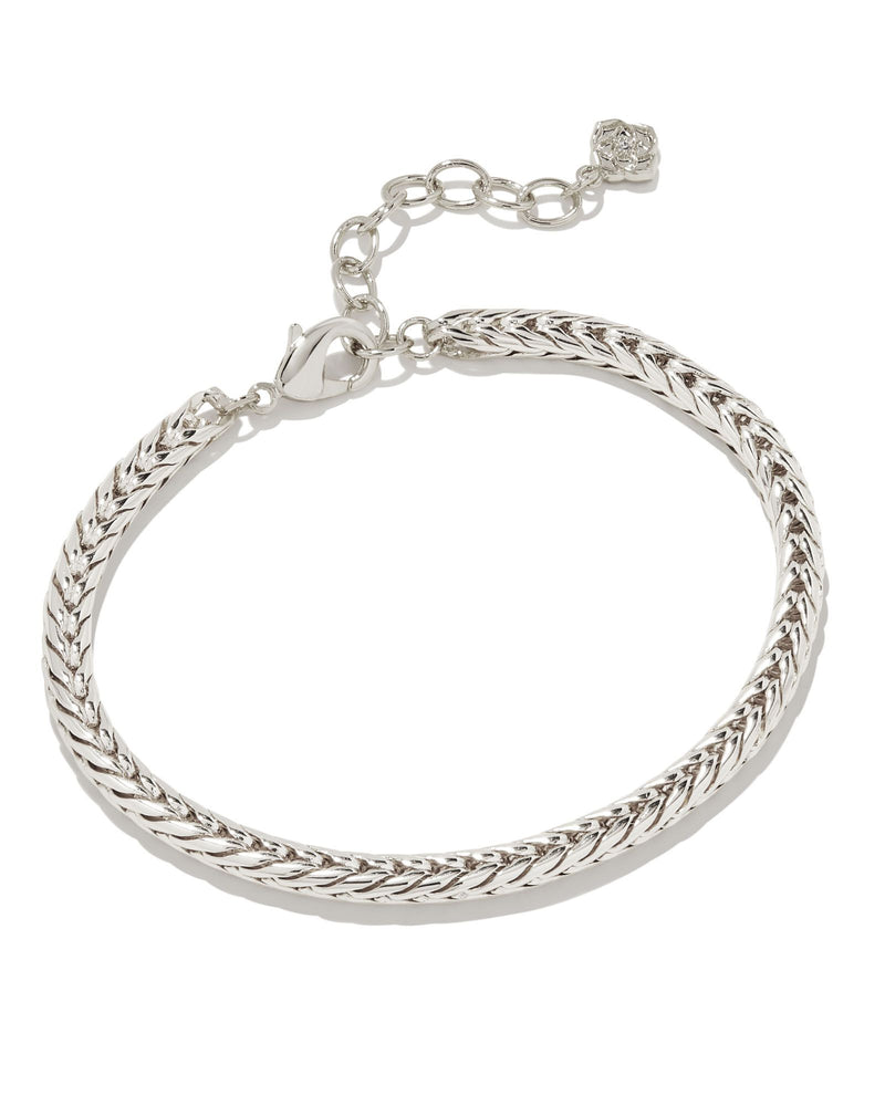 Kinsley Chain Bracelet in Silver by Kendra Scott-Lemons and Limes Boutique