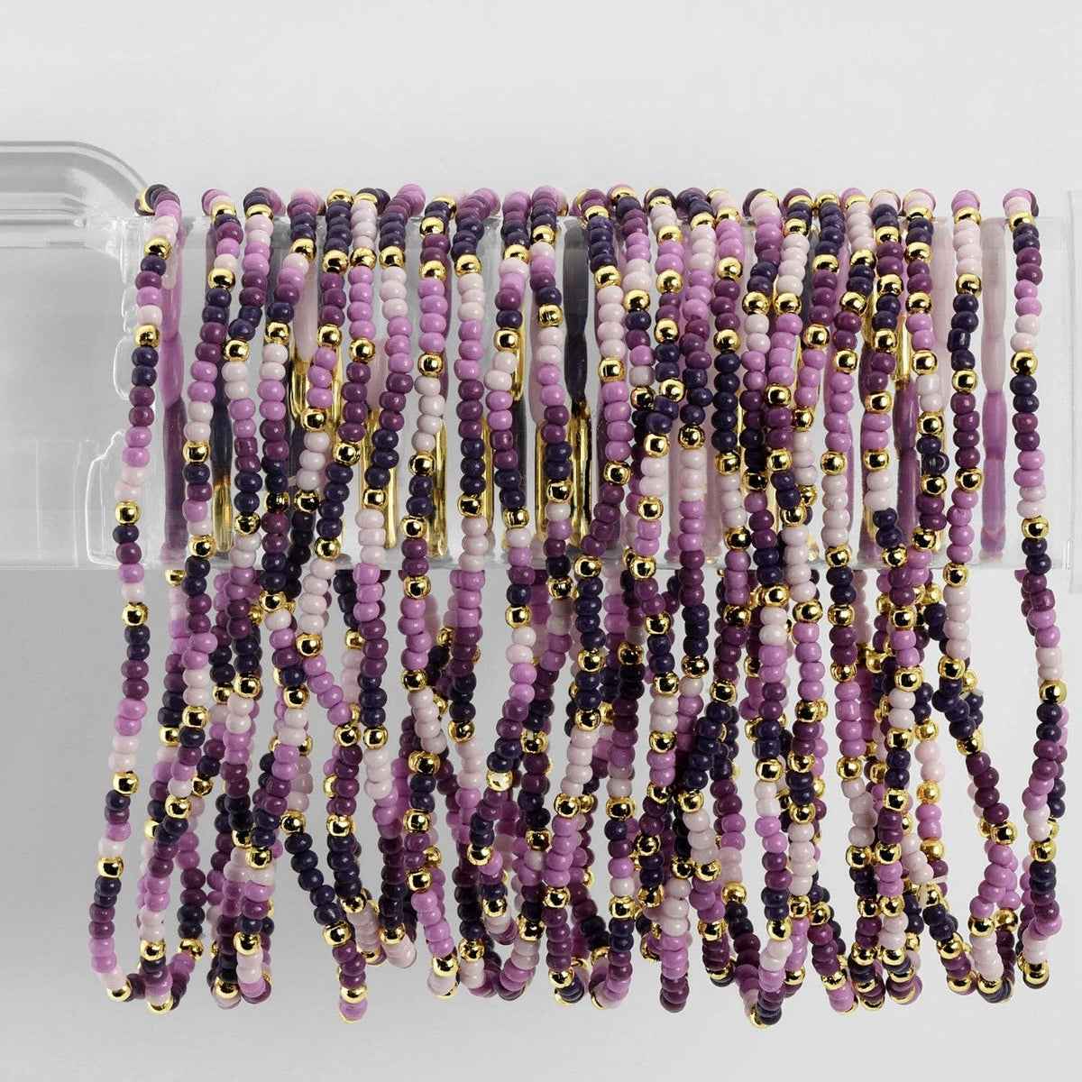 Stretch Seed Bead Bracelets in Assorted Colors