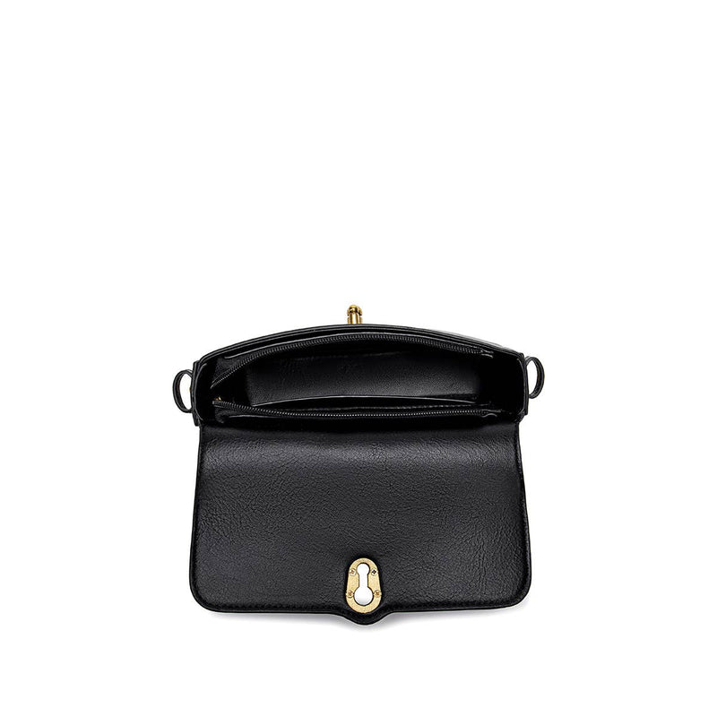 Athena Recycled Vegan Slim Bag in Black--Lemons and Limes Boutique