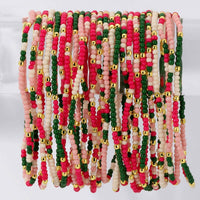 Stretch Seed Bead Bracelets in Assorted Colors