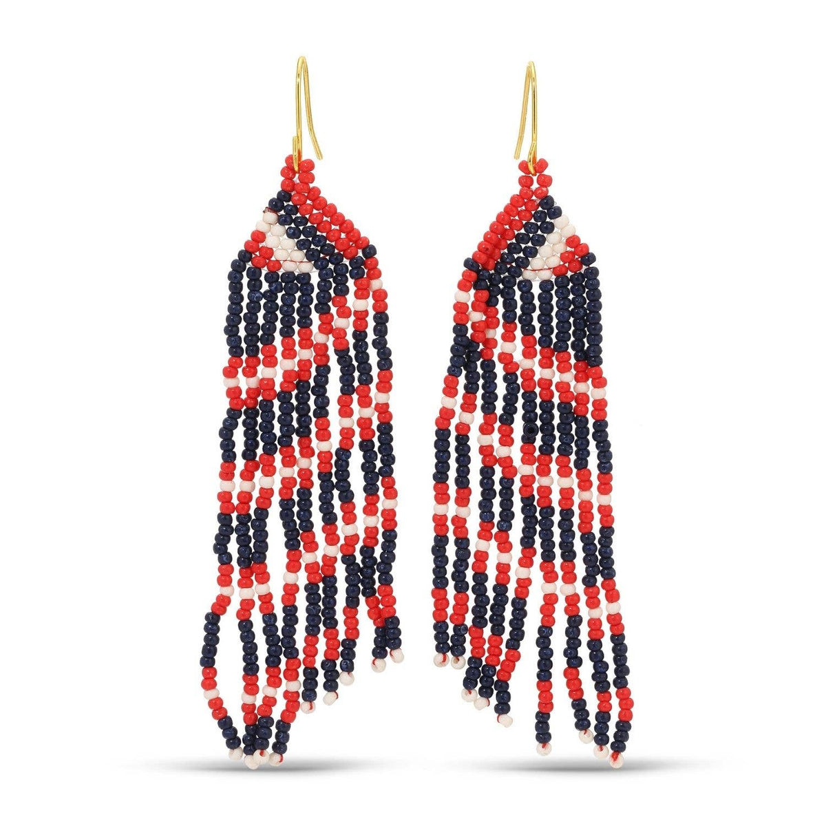 Game Day Beaded Earrings