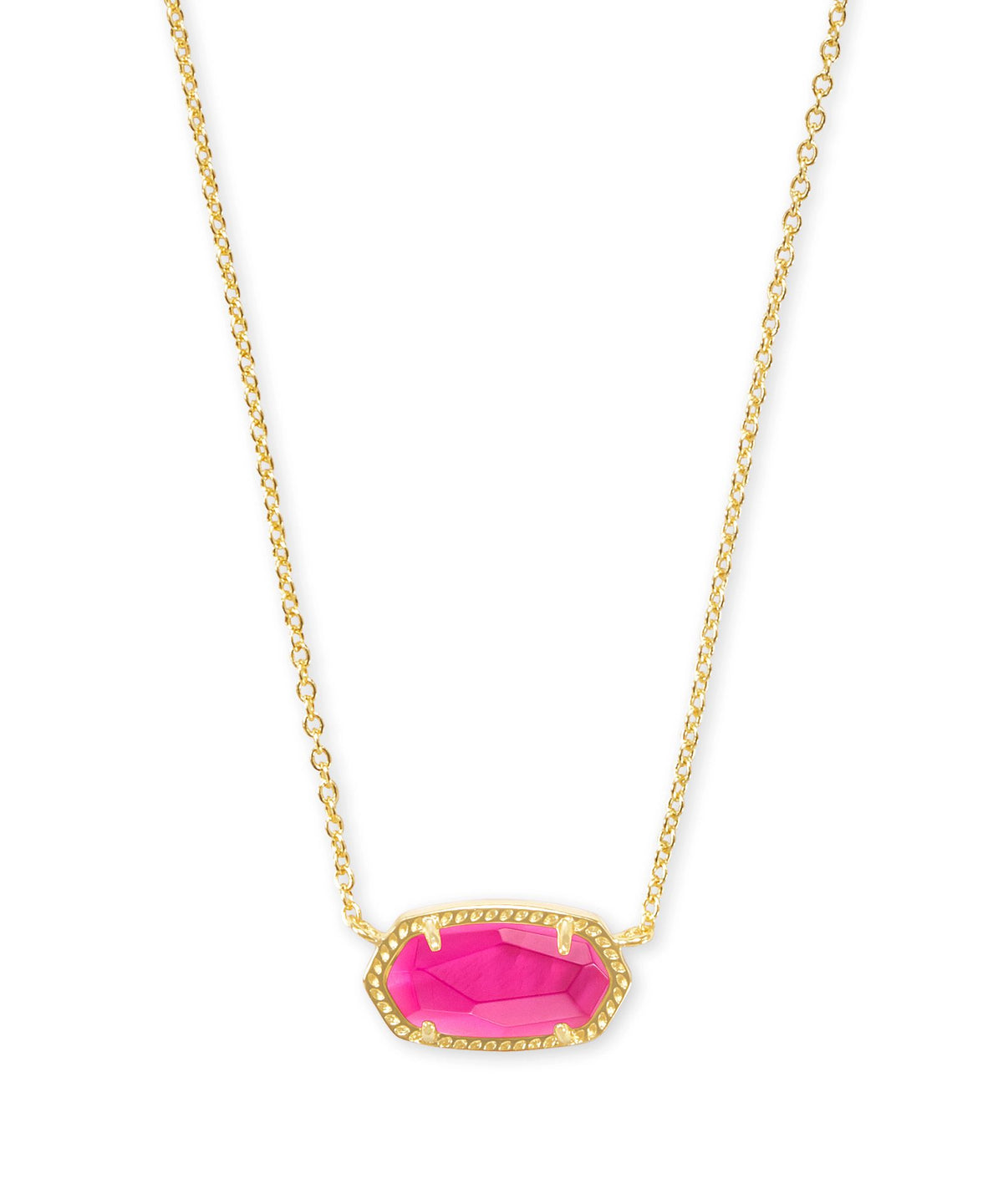Elisa Gold Pendant Necklace in Gold Azalea Illusion by Kendra Scott-Lemons and Limes Boutique