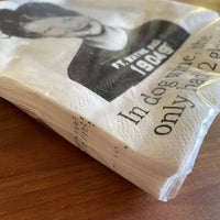 Big House Cocktail Napkins, In dog wine she only had...-Lemons and Limes Boutique