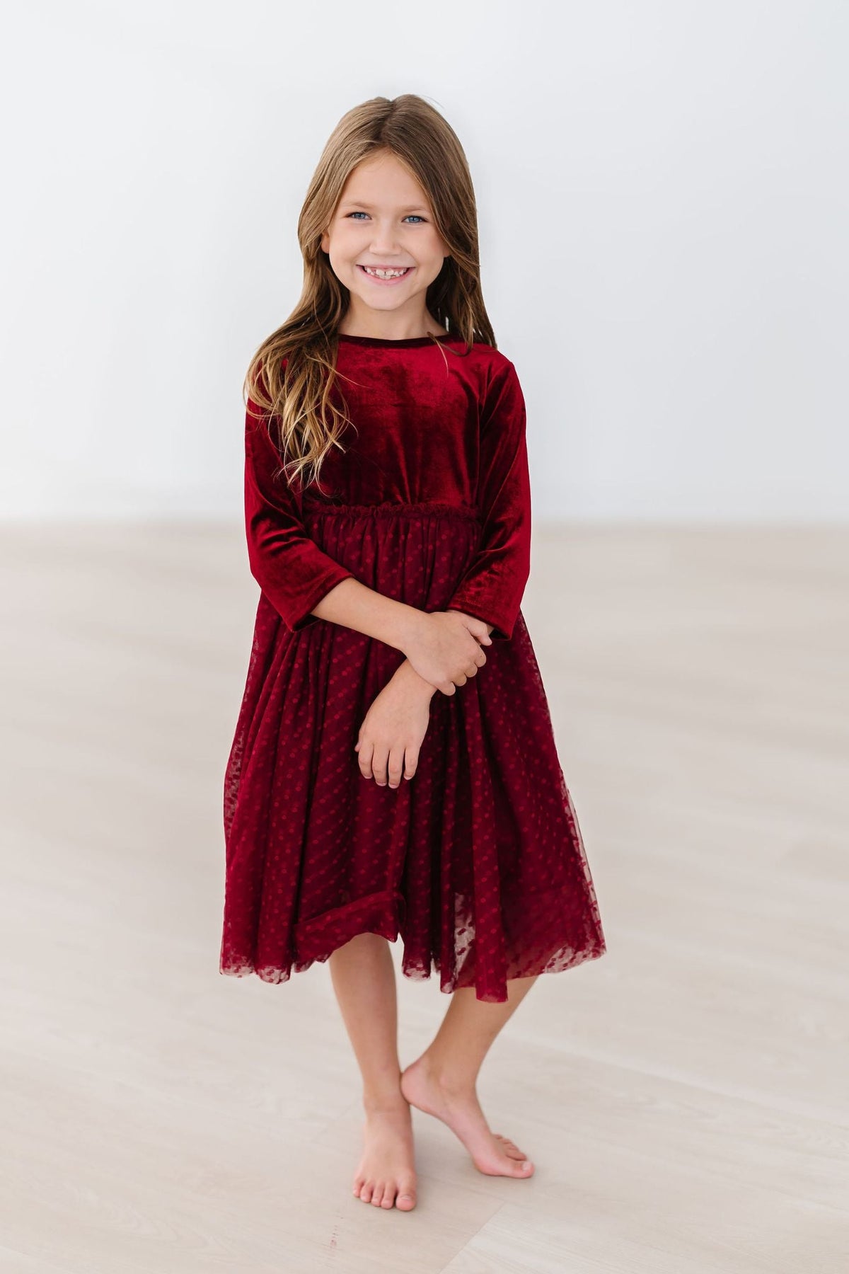 Cranberry Velvet Tutu Dress-Velvet Tutu Dress-Lemons and Limes Boutique