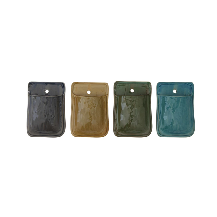 Terra-cotta Wall Planter in Assorted Colors--Lemons and Limes Boutique