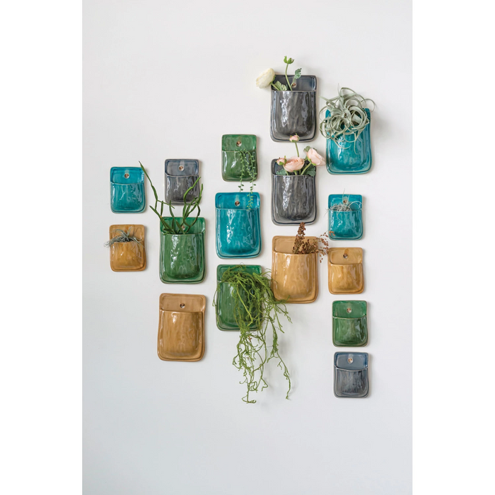 Terra-cotta Wall Planter in Assorted Colors--Lemons and Limes Boutique