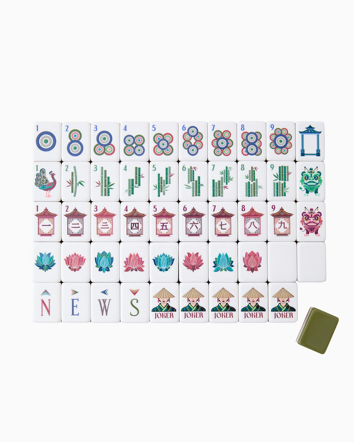Drake Mahjong Tiles-Lemons and Limes Boutique