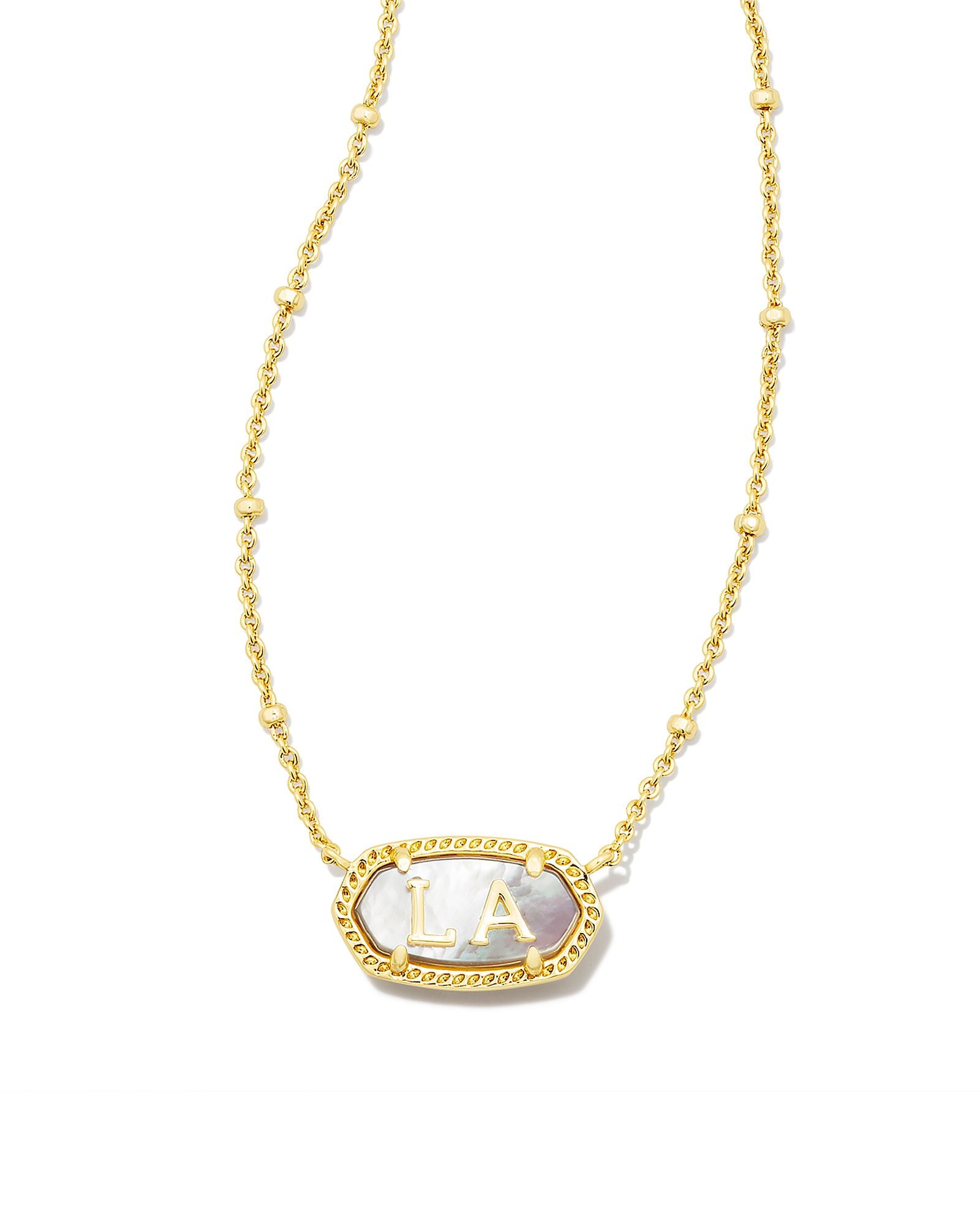 kendra Scott - Danielle Gold Convertible Link Earrings In Ivory Mother-Of- Pearl | Findlay Rowe Designs