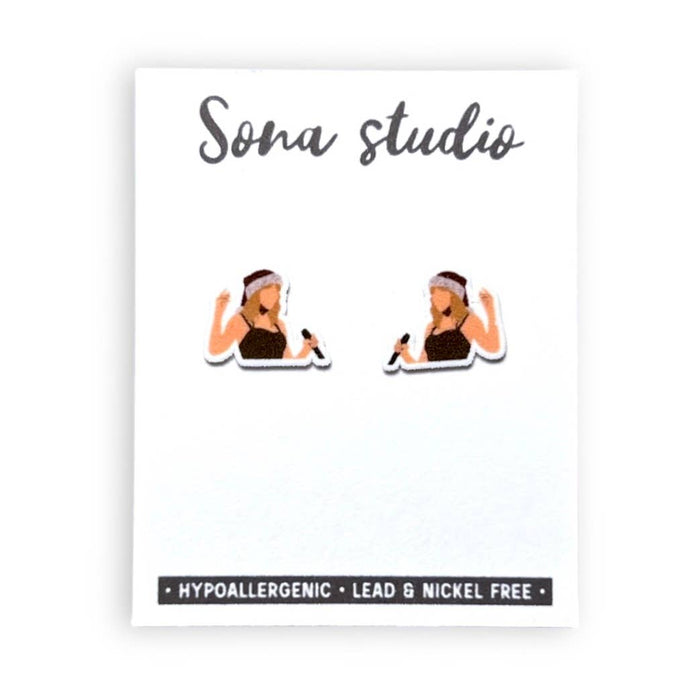 Swiftmas Christmas Earrings-Lemons and Limes Boutique