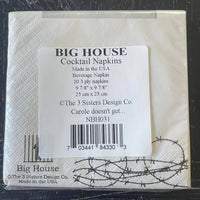 Big House Cocktail Napkins, Carole doesn't get drunk...-Lemons and Limes Boutique