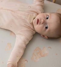 Good Night Sky Organic Cotton Sleep & Play in Ranunculus-Lemons and Limes Boutique