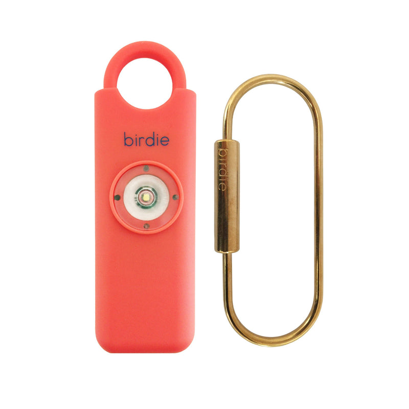 She's Birdie Personal Safety Alarm in Assorted Colors-Coral-Lemons and Limes Boutique