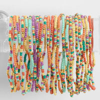 Stretch Seed Bead Bracelets in Assorted Colors