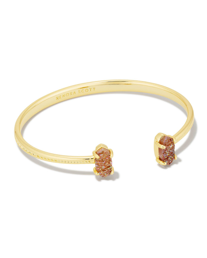 Grayson Stone Cuff Bracelet in Gold Spice Drusy by Kendra Scott--Lemons and Limes Boutique