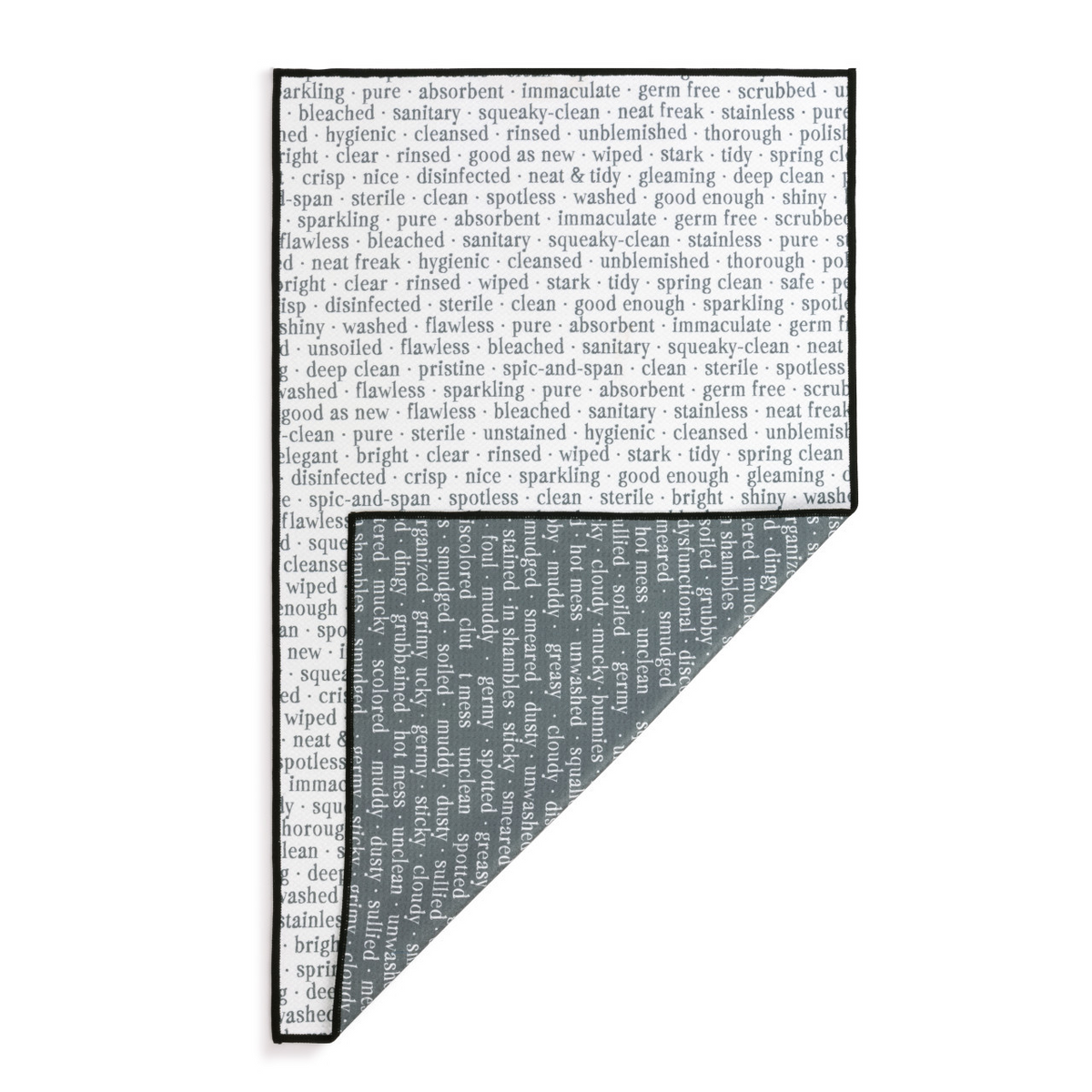 Clean Dirty Absorbent 2-Sided Towel-Lemons and Limes Boutique