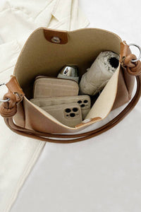 Minimalist Underarm Shoulder Tote Bag-Lemons and Limes Boutique