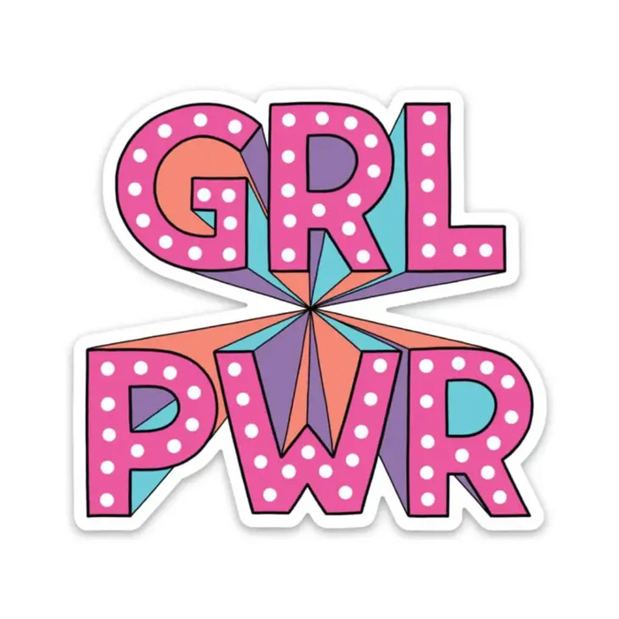 GRL PWR Sticker-Lemons and Limes Boutique