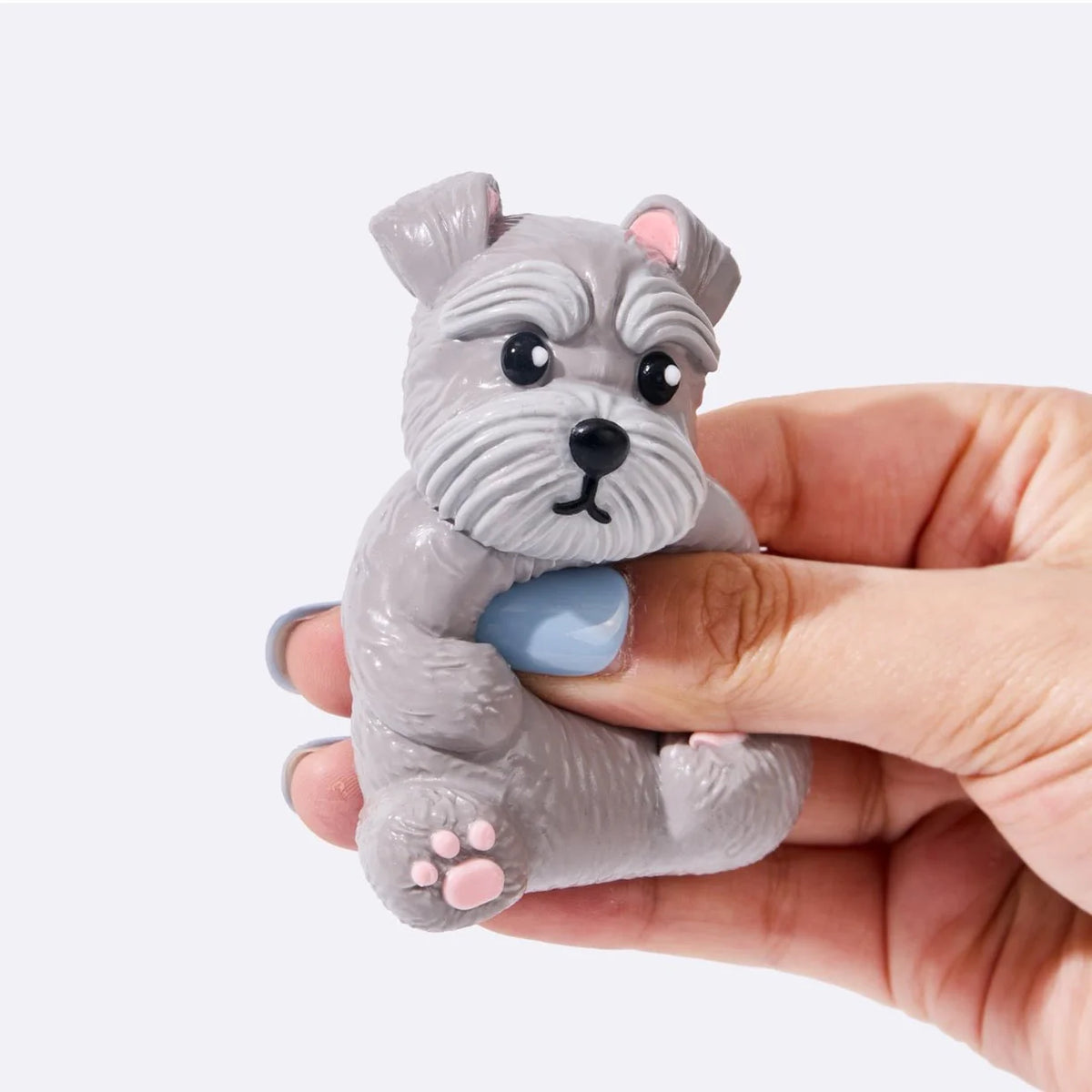 Grey Schnauzer Taba Squishy (3 Week Fulfullment Time)