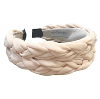 Blushing Braid Headband in Pink-Lemons and Limes Boutique