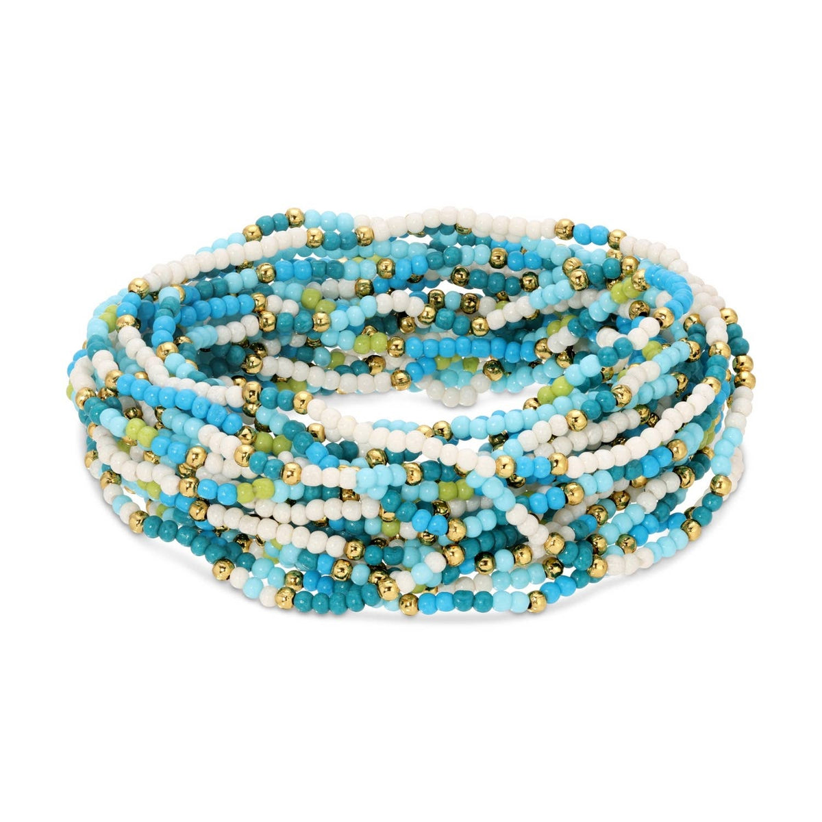 Stretch Seed Bead Bracelets in Assorted Colors