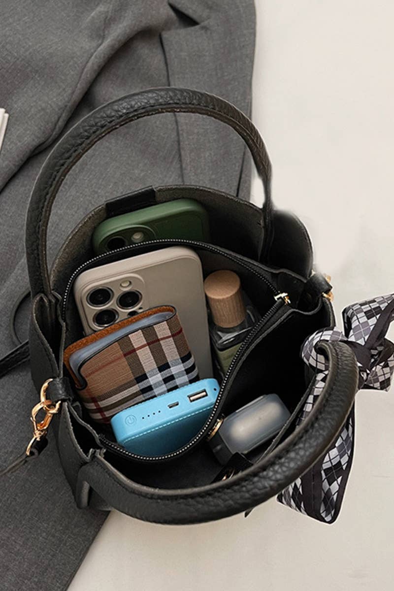 The Hollace Crossbody Tote Bag-Lemons and Limes Boutique