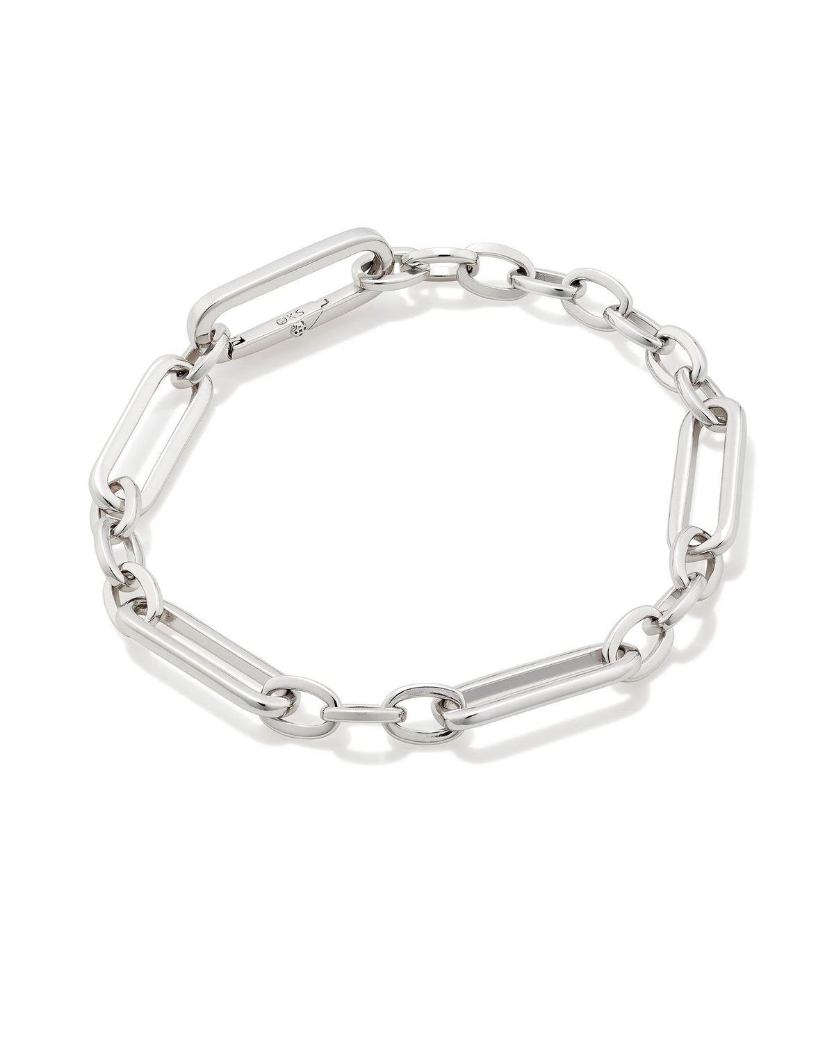 Heather Link and Chain Bracelet in Silver Kendra Scott-Lemons and Limes Boutique
