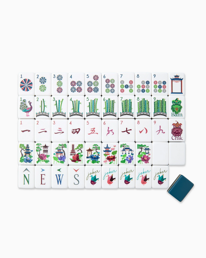 Gatsby Mahjong Tiles-Lemons and Limes Boutique