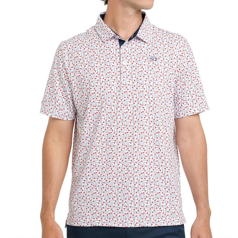 Red Flag Polo by Good Good Golf--Lemons and Limes Boutique