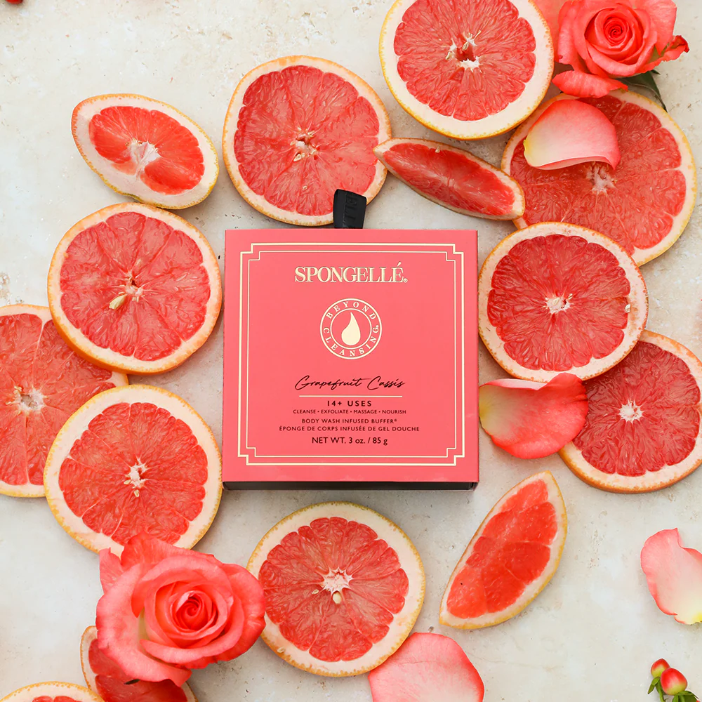 Grapefruit Cassis Boxed Flower by Spongelle--Lemons and Limes Boutique