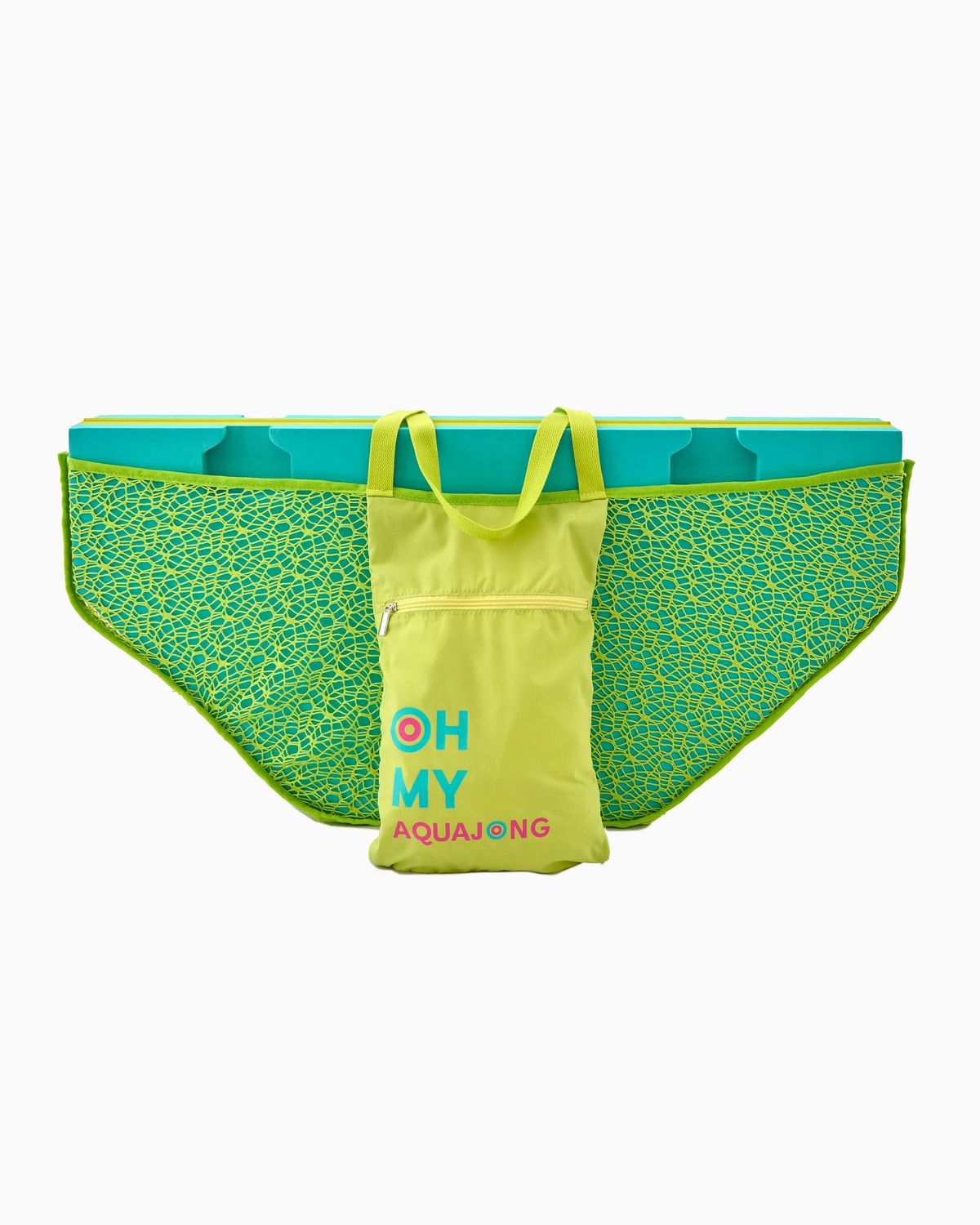 Green Aqua Jong Pool Mat-Lemons and Limes Boutique