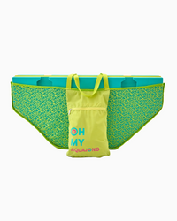 Green Aqua Jong Pool Mat-Lemons and Limes Boutique