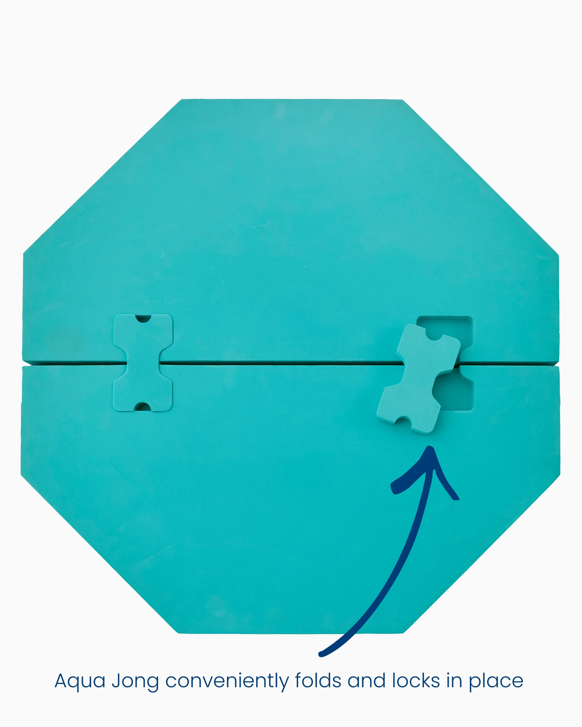 Green Aqua Jong Pool Mat-Lemons and Limes Boutique