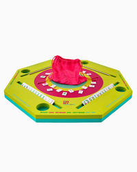 Green Aqua Jong Pool Mat-Lemons and Limes Boutique