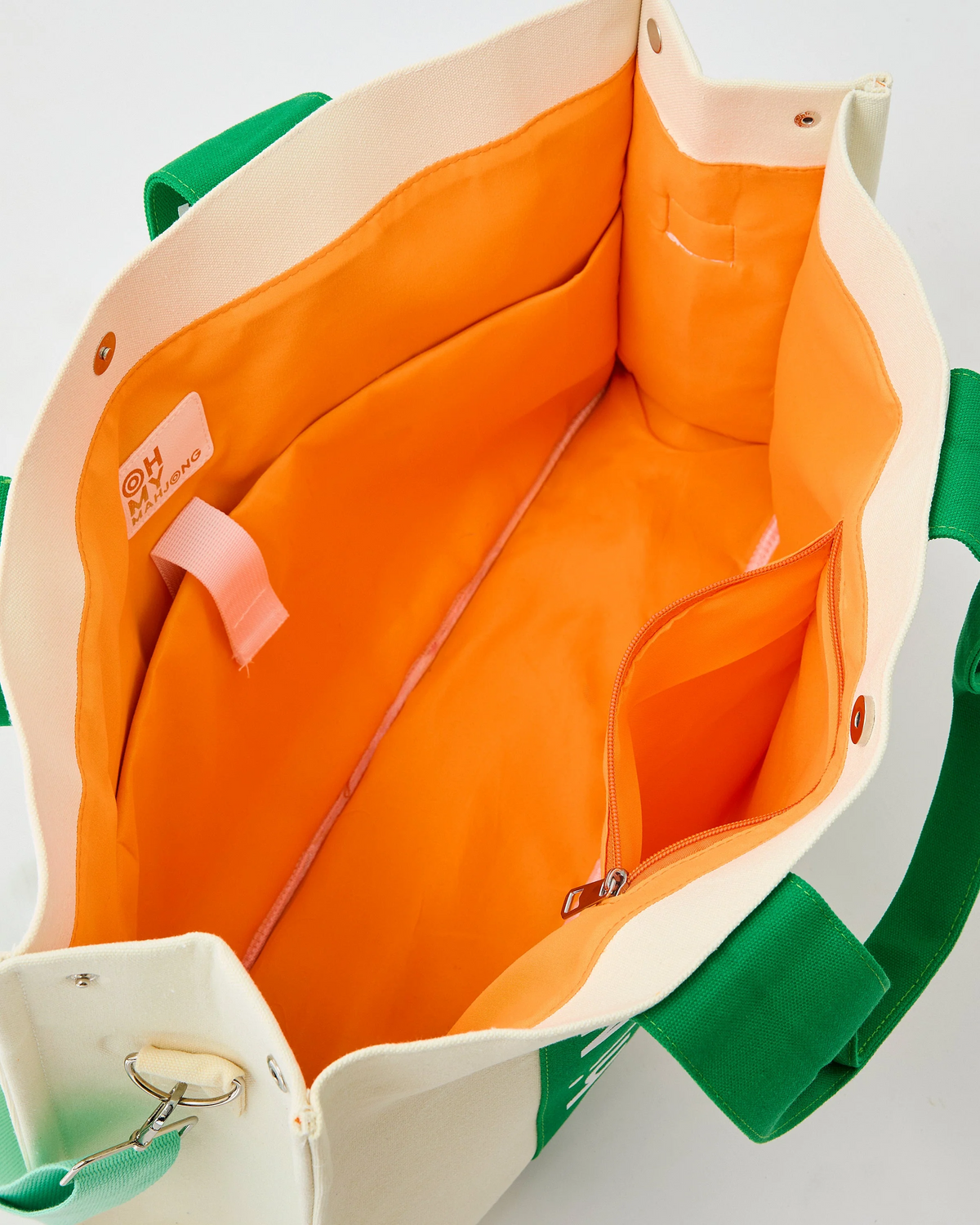 Green Mahj It All Bag-Lemons and Limes Boutique