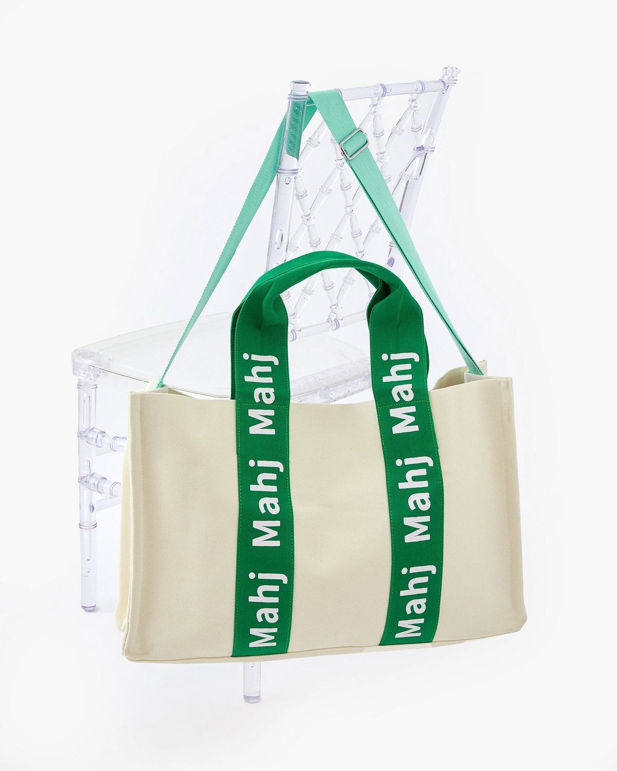 Green Mahj It All Bag-Lemons and Limes Boutique