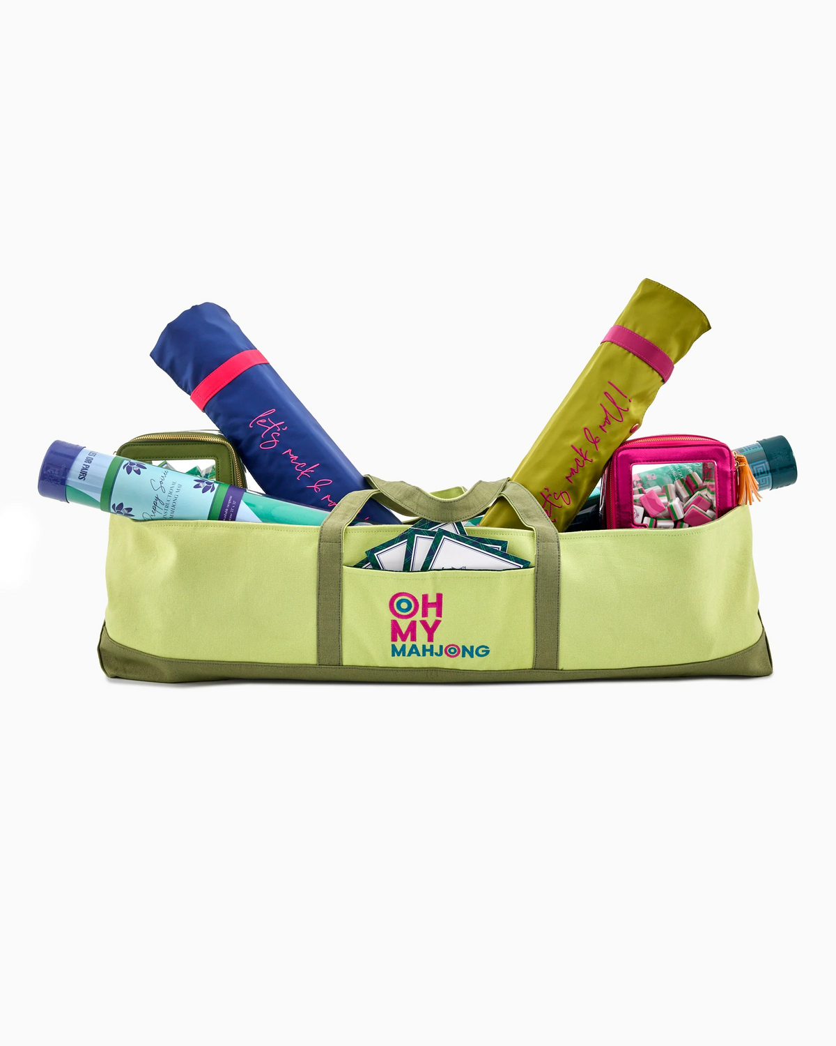 Green Mat Storage Bag-Lemons and Limes Boutique