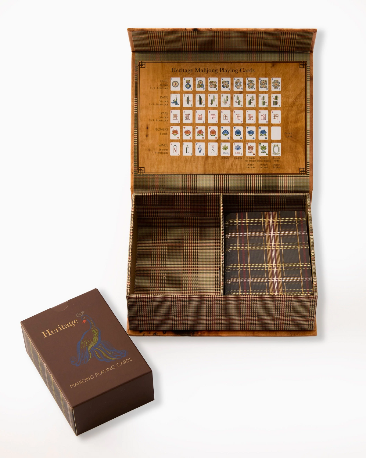 Heritage Mahjong Playing Cards-Lemons and Limes Boutique