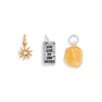 Charms Set of 3 - You Are My Sunshine-Lemons and Limes Boutique