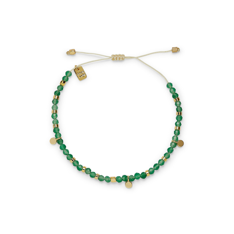 Pura Vida Jade Beaded String Bracelet