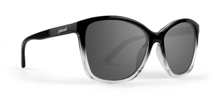 Elizabeth Classic Sunglasses in Black to Clear Frames by Epoch Eyewear--Lemons and Limes Boutique